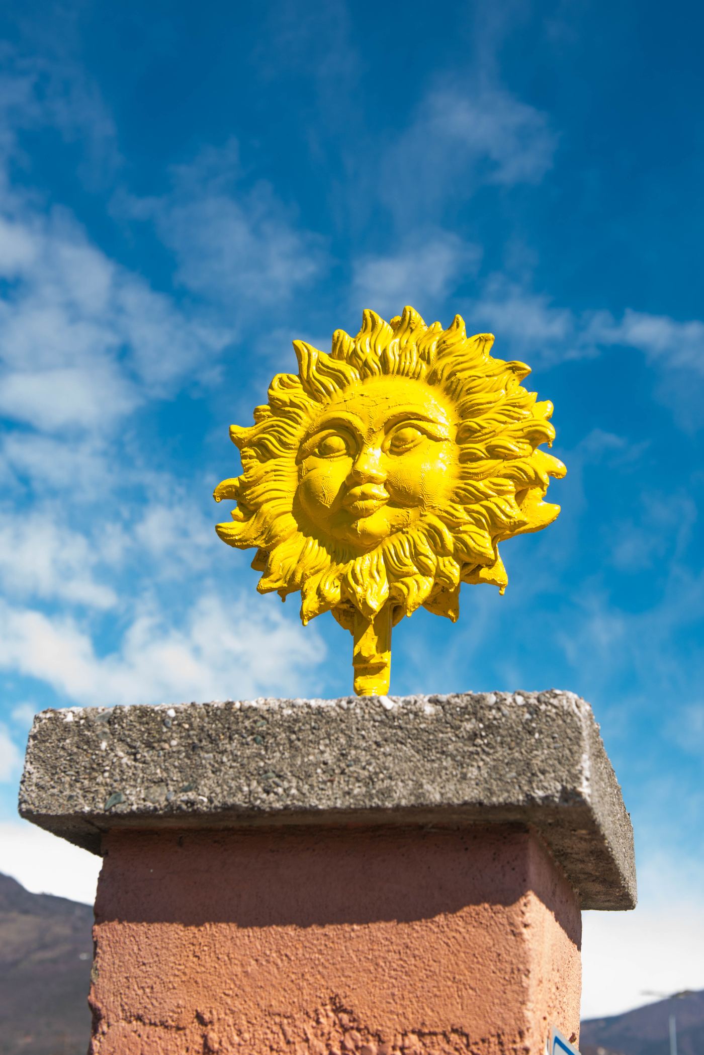 Il sole giallo, simbolo del B&B